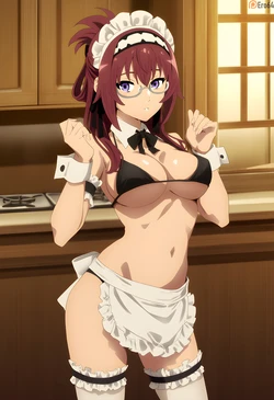 [Ero64] Lilia Greyrat - Maid Bikini [AI Generated]