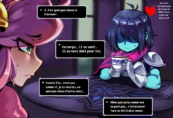 [Donbe] Kris x Pink + Maddie DonbeLove (Deltarune) [AI Generated]