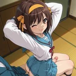 [userzon] Haruhi Suzumiya | The Melancholy of Haruhi Suzumiya (AI Generated)