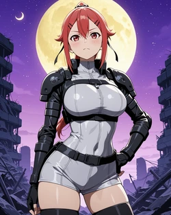 [Ponchoman] Ichika Kishimojin - Black Torch || 鬼子母神 一華 - ブラックトーチ (UNCENSORED) 70 IMAGES [AI Generated]