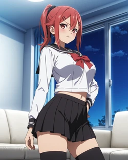 [Ponchoman] Ichika Kishimojin EXTRA - Black Torch || 鬼子母神 一華 - ブラックトーチ (UNCENSORED) 70 IMAGES [AI Generated]