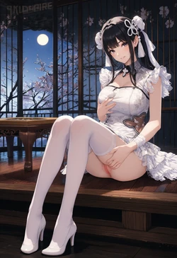 旗袍美少女【AI Generated】