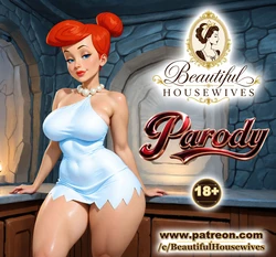 The beautiful housewife Wilma Flintstone [AI Generated]