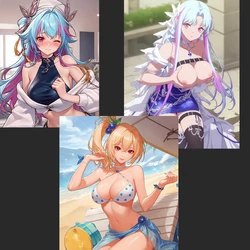[AI Generated] (woshould) 手游缪斯一觉+缪斯动漫+破浪者夏日皮肤 dnf 地下城与勇士 dungeon＆fighter