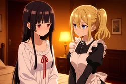 [Brand89] [AI Generated] Kaguya and Hayasaka yuri, Kaguya-sama: Love Is War