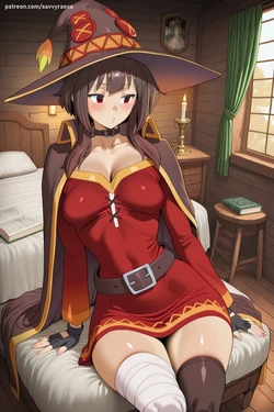 [savvyraexo] Megumin - KonoSuba [AI Generated]