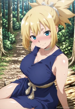 [AIusagichan] ドクターストーン コハク Dr.Stone Kohaku [AI Generated]