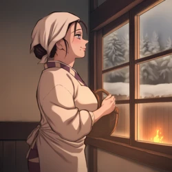 [Viol] Kamado Kie x Tanjirou (Patreon) [AI Generated]