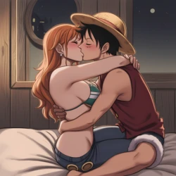 [Viol] Nami x Luffy (Patreon) [AI Generated]