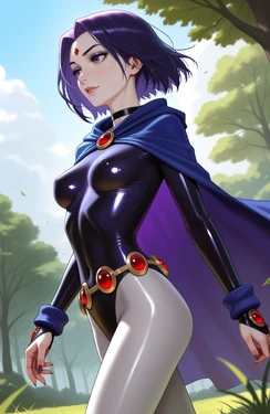 [SubscribeStar] SeaAI (Raven from Teen Titans) Ai generated