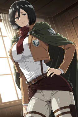 【Enaki】Mikasa Ackerman (Extras) - Attack On Titan[AI Generated]