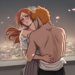 [Viol] Orihime x Ichigo (Patreon) [AI Generated]