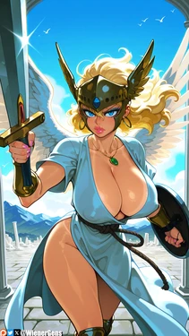 [WienerGens] Jessica gives you a ride of the valkyrie [AI Generated]