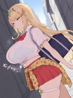 [namena-me] 182p ヒカリ Mythra [AI Generated]