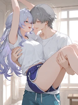 [Kumonogatari] Robin (Honkai Star Rail) (Extended Ver.) (Patreon) [AI Generated]