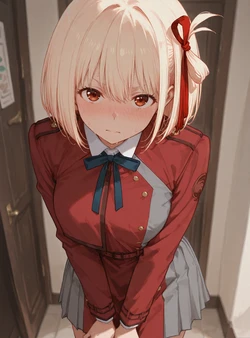 [Kumonogatari] Nishikigi Chisato (Lycoris Recoil) (Extended Ver.) (Patreon) [AI Generated]