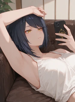 [Kumonogatari] Kujou Sara (Genshin Impact) (Extended Ver.) (Patreon) [AI Generated]