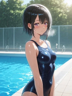 [Martinez] Fan request: Yuika shiwahime志波姫唯華 (Omake) [AI Generated]