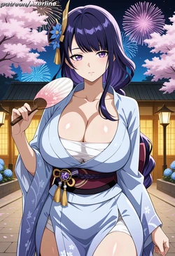 [Azurline] Raiden Shogun (Genshin Impact) #1 [AI Generated]