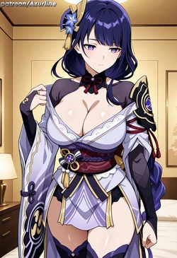 [Azurline] Raiden Shogun (Genshin Impact) #4 [AI Generated]