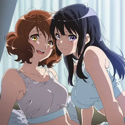 [Pixiv]Mistel Noir 黄前久美子&高坂麗奈（3P） [AI Generated]