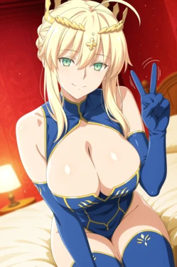 [GoonStudio] Artoria Pendragon Lancer (Fate Grand Order) - 241P [AI Generated]