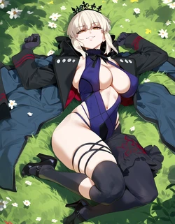 Lucyla803 Artoria Pendragon (alter swimsuit rider) (third ascension) x NTR/BBC [Request] (100+ extra images) [AI Generated]