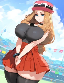 Lucyla803 Serena (Pokemon X & Y) x BBC [Request] (300+ extra images) [AI Generated]