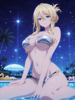 [Kurohime] シャロン・ホーリーグレイル（ナイトプール）[AI Generated]
