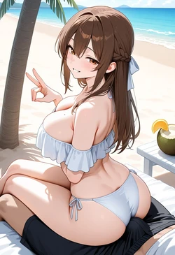 Beach fun [AI Generated]