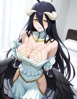 [langust022] Albedo - Overlord 301P  [AI Generated]