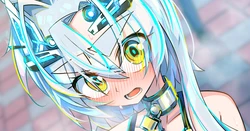 [hikigaeru] 【Skeb絵】馬之助ちゃん野外クリリード・差分