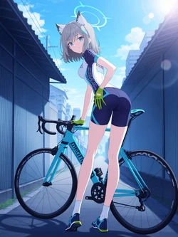 [Kurohime] 砂狼シロコ（ライディング）[AI Generated]