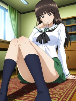 [Kurohime] 西住しほ [AI Generated]