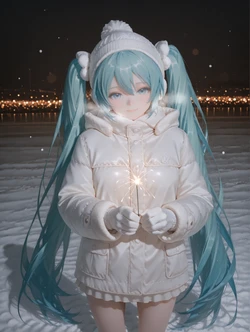 [AI Generated] 圣诞快乐(初音未来)