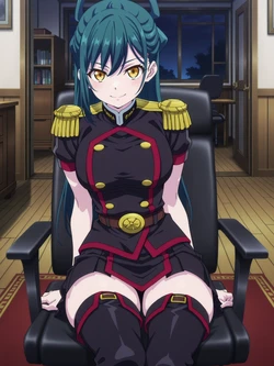 [Kurohime] 東日万凛（軍服）[AI Generated]