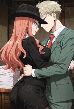 [WaifuArchitect] Sylvia Sherwood and Loid Forger | Spy x Family [AI Generated]