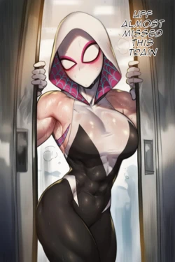 Webs Of Humiliation (Ai Generated)  [spidergwen. spiderman]