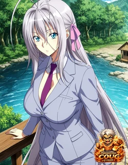 Rossweisse hentai | High School DxD NSFW parody [AI Generated]