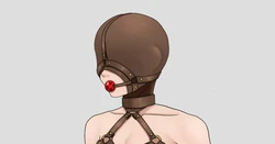 [05try2999]Early insight into cursed bondage gear concept