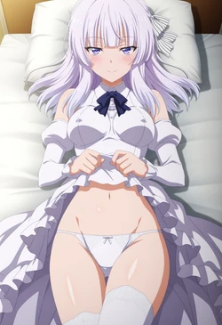[wAItercolor] Sakayanagi Arisu #2 – Classroom of the Elite [AI Generated]