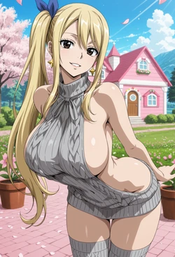 [Meowu laha/MeowLucy] Lucy Heartfilia | Fairy Tale Cottage 🏠 (Patreon) [AI Generated]