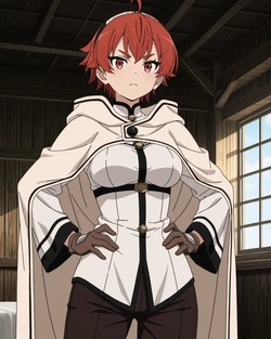 [Ponchoman] Eris Boreas Greyrat EXTRA - Mushoku Tensei: Jobless Reincarnation || エリス・ボレアス・グレイラット - 無職転生 ～異世界行ったら本気だす～ (UNCENSORED) 70 IMAGES [AI Generated]