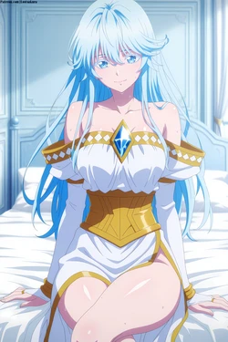 [Lostsakura] Elfaria Albis Serfort - Wistoria Wand and Sword [AI Generated]