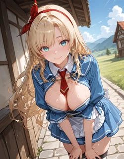 neekosan アリシア | Queen's Blade Grimoire [AI Generated]
