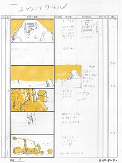 Robot Carnival opening sequence Storyboard