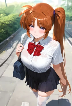 Axiah Nanoha Takamachi X BBC (AI Generated)