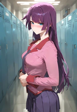 Axiah Hitagi Senjougahara X BBC (AI Generated)
