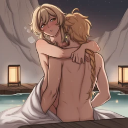 [Viol] Lumine x Aether #2 (Patreon) [ai generated]