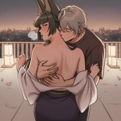 [Viol} Miyabi x Wise #1 (Patreon) [ai generated]